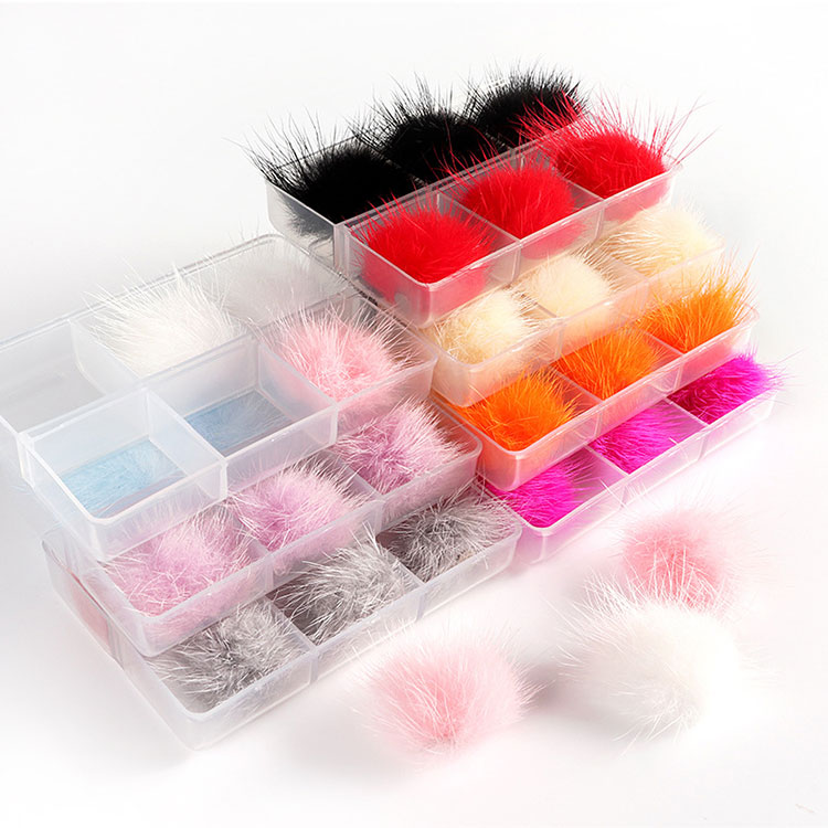 Коробка 3d Sofy Magnetic Pom Pom For Nails, 6шт